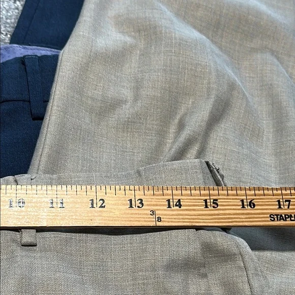 2 Pair Saddlebred Performance Dress Pants Men’s 32x30 but hemmed to 26” - Picture 4 of 10